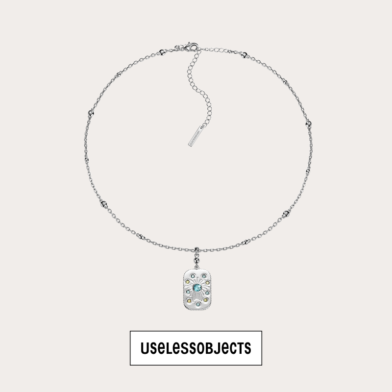 Celebration Fireworks Tag Necklace