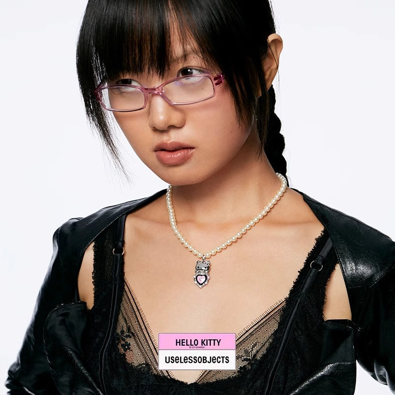 hello kitty x uselesobjects Pearl Necklace