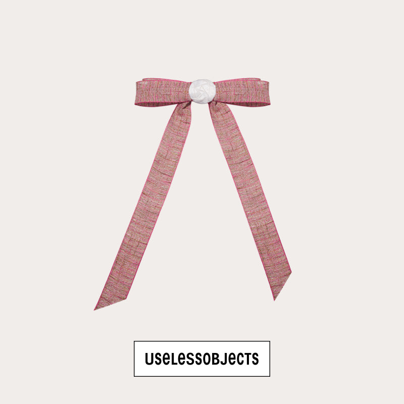 CHEER ribbon hair clip