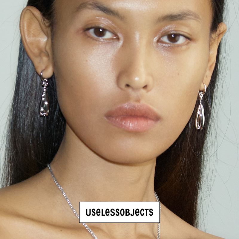 HGL Silver Hoops Earrings