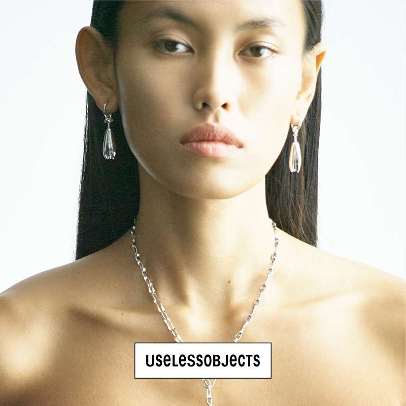 HGL Silver Hoops Earrings