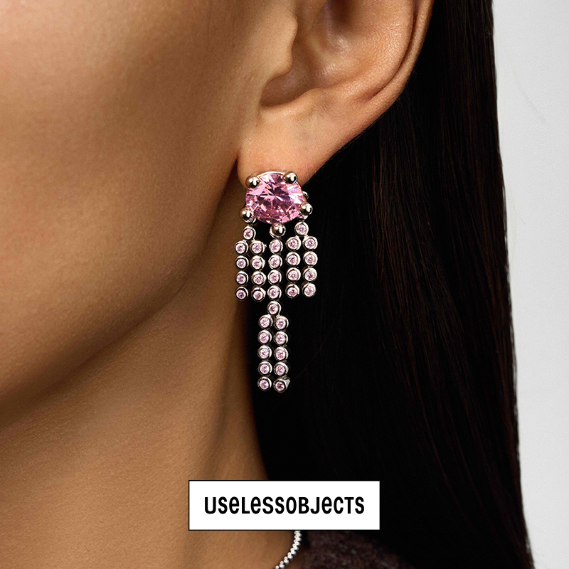 Celebration Fireworks Tassel Stud Earrings