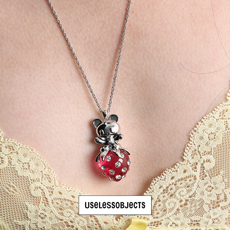 Feifei Fairy Strawberry Necklace