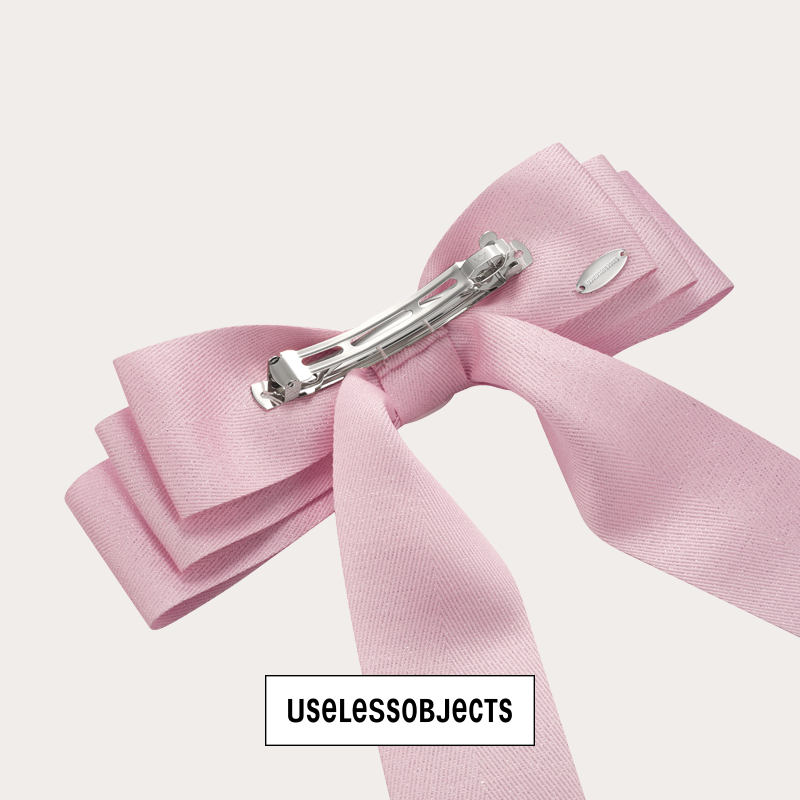 CHEER ribbon hair clip