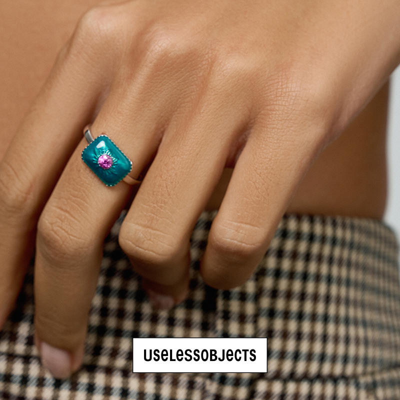 Celebration Fireworks Enamel Ring