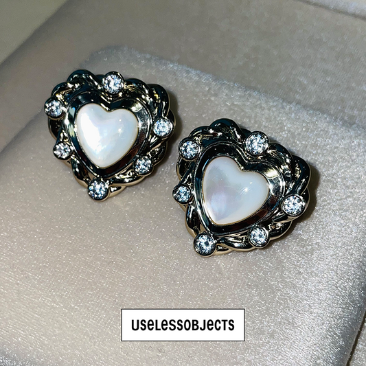 Uheart Amazonite Love Earrings