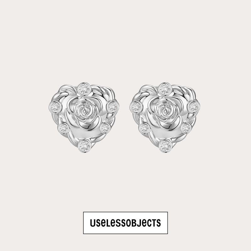 Lumos Rose Love Stud Earrings