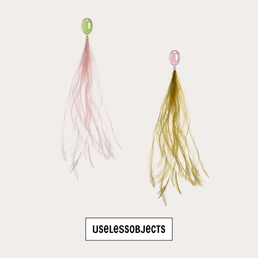 Essential Crystal Feathered Earrings