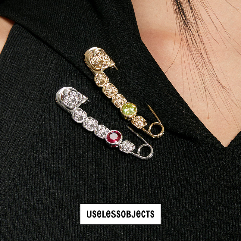 Guigui Paper Clip Brooch